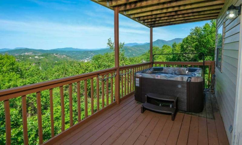 A Tram View Smoky Mountain Cabins Tennessee