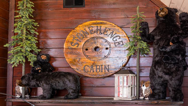 Stonehenge Cabin, affordable luxury accommodations in the Tennessee Smoky Mountains. at Stonehenge Cabin in Gatlinburg TN