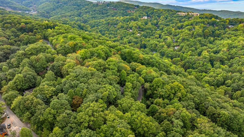 Feel the beauty of nature surrounding your chalet in the Smokies. at Chalet All Day in Gatlinburg TN