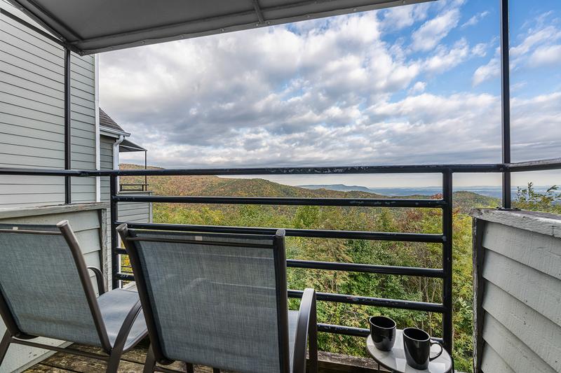 Gatlinburg Condo View Gatlinburg condo view of the Smoky Mountains.