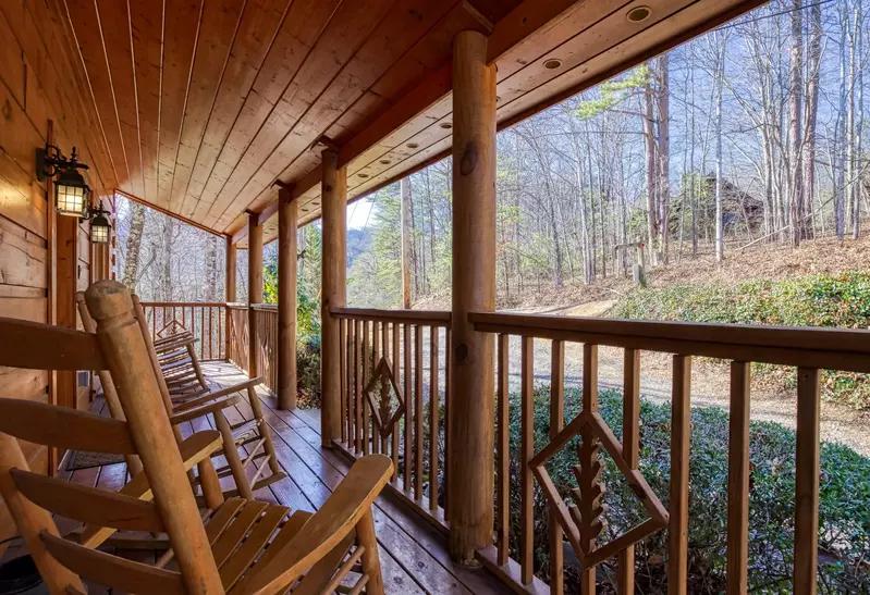 View of The Secluded Hideaway :: Smoky Mountain Dream Vacations