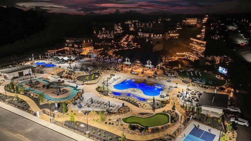 Waterpark at Smith Creek Resort.