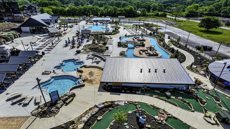 Waterpark at Smith Creek Resort.