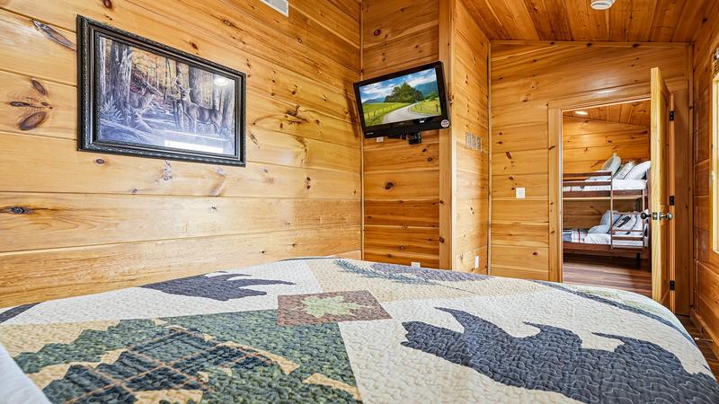 Third Bedroom TV Watch your own late night shows from your cabin's third bedroom tv.