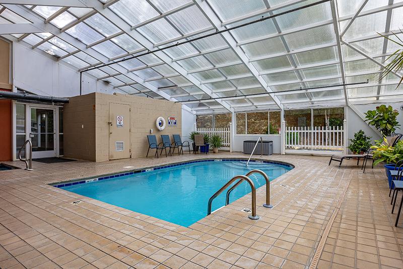 Indoor Swimming Pool Gatlinburg Towers Condos. at Bearfoot Lodge in Gatlinburg TN