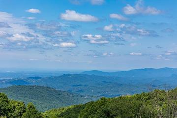 View from High Chalet Condos Gatlinburg. at A Moonlit Kiss in Gatlinburg TN