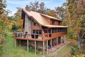 Spectacular vacation cabin rental nestled in the Tennessee Smoky Mountains. at Alpine Oasis in Gatlinburg TN