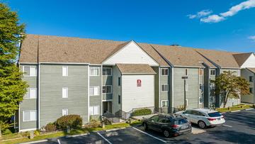 Exterior of your Gatlinburg condo. at Smokies Summit View in Gatlinburg TN