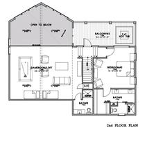Cabin Rental Floorplan 2nd Floor Milk & Honey cabin rental floorplan 2nd floor.