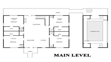 Cabin Fever Vacation Cabin Rental 8 Bedroom With Private Swimming Pool Cabin Fever Vacation cabin Rental with 8 bedrooms and a large in-cabin private swimming pool.