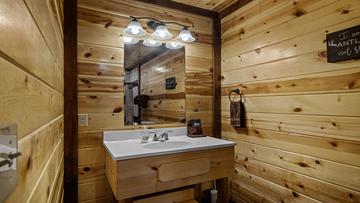 First Cabin Bathroom Sink Sink in your cabin's first bath.
