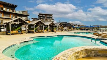 Waterpark at Smith Creek Resort in Sevierville Tennessee.