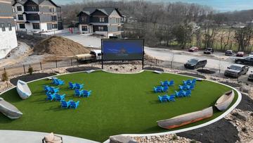 Come enjoy outdoor movies at the Smith Creek Resort Waterpark!