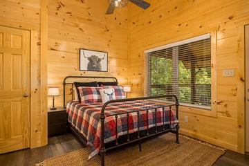 2nd bedroom of your cabin getaway. at Big Splash Lodge in Gatlinburg TN